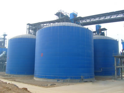 商州水泥钢板库改造