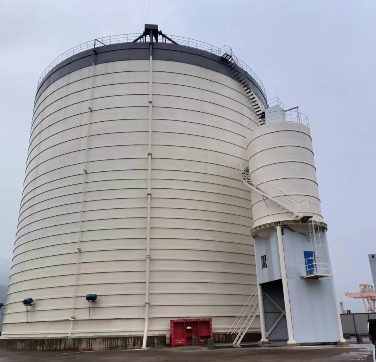 商州10万吨水泥钢板库