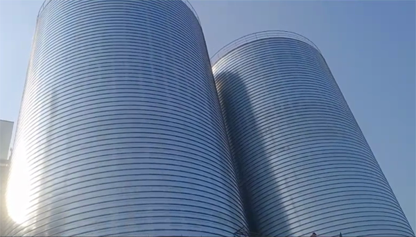 商州2座混凝土高架卷板仓