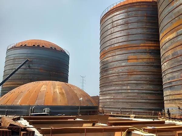 商州焦粉钢板仓